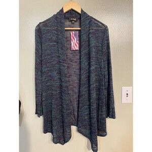 Cal Style Loose Knit Open Cardigan Spring  M NWT